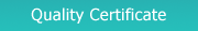 Quality Certificate